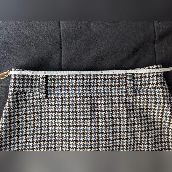 Kate Spade Houndstooth Mini Skirt Size 0 - Picture 3 of 5